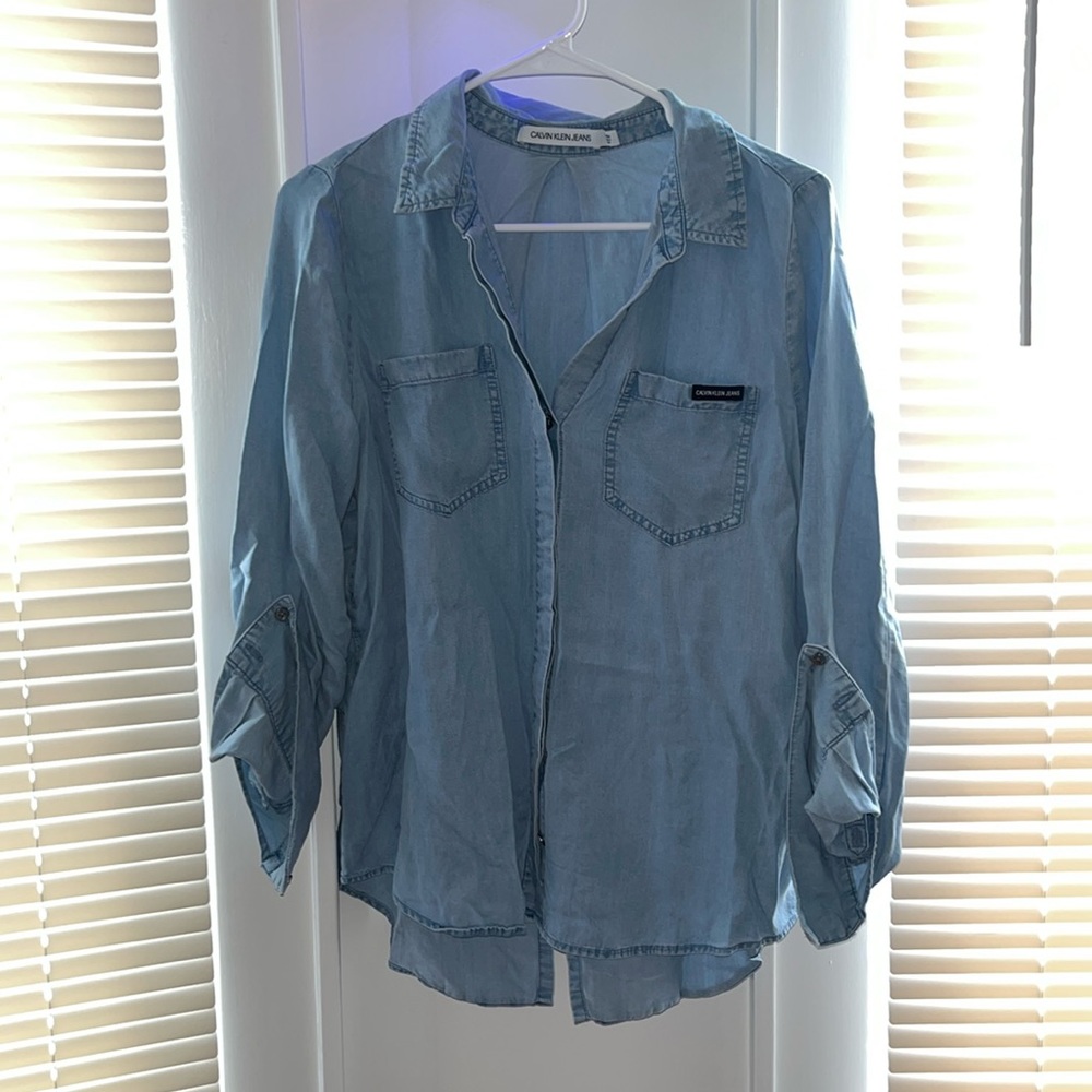 Denim long sleeve